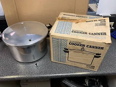 Presto Aluminum Cooker Canner Vintage 01710 (c13) • $49.99