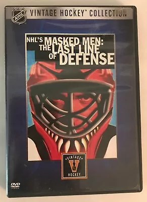 NHL's Masked Men: The Last Line Of Defense DVD Hockey Goaltending Darren Pang • $4.05