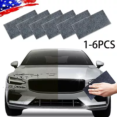 Nano Sparkle Cloth For Car Scratches 1-6pcs Nano Magic Cloth Scratch Remover US • $4.89