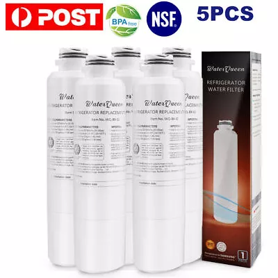 5Pack DA29-00020B Filter For Samsung Fridge SRF717CDBLS SRF719DLS SRF924DLS • $59.99