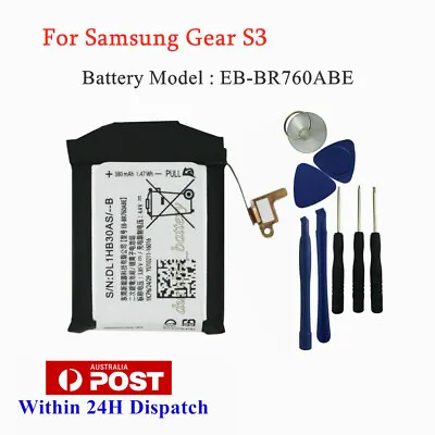 Genuine Battery For Samsung Gear S3 Frontier Classic SM-R760 R765 R770 & TOOLS • $28.88