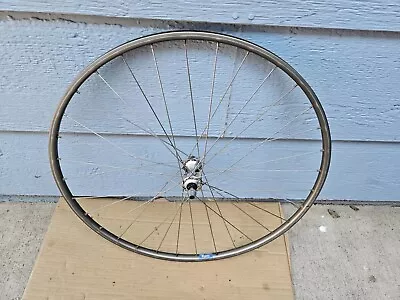 Vintage Rigida Score 700c Road Bike Front Wheel Suntour Cyclone Hub 32h France • $45