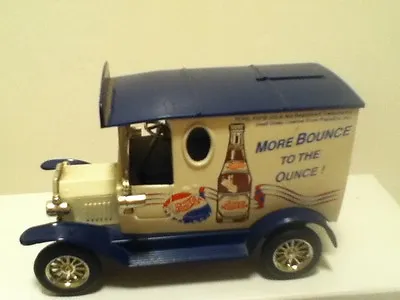 Vintage Pepsi-cola 1993 Golden Wheel Die Cast Gift Truck Bank Unlimited Edition • $3.99