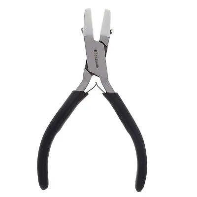 Beadsmith Double Nylon Jaw Chain Nose Pliers Tool For Wire Bending Silver • £12.99