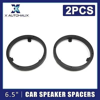 £7.59 • Buy 2pcs 6.5  Speaker Spacer Rings Subwoofer Speaker Mounting Adapter For Mitsubishi