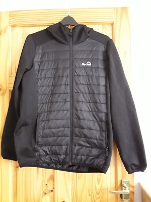 £12 • Buy Mens Black Peter Storm Quilted Long Sleeve Hooded Jacket   Size M