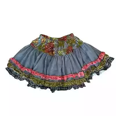 Matilda Jane Layered Tutu Twirl Skirt Full Field Trip Girls Size 8 • $29.98