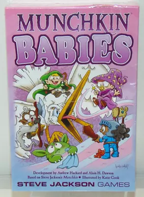 Munchkin Babies Card Game Steve Jackson Games (Torn Box) • $18.98