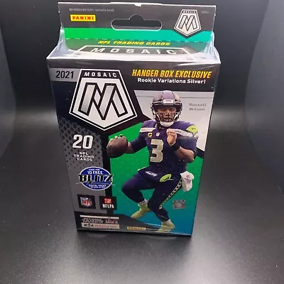 2021 Panini Mosaic NFL Football Hanger Box Walmart Orange Reactive Brand New • $20.99