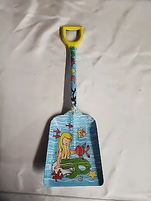 J Chein Lithograph Tin Sand Shovel Mermaid Beach Mid Century Vtg Toy Metal Sea • $24.99