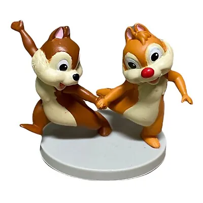 Disney Mickey Mouse Chip & Dale PVC Cake Topper Figure Figurine 2.5” Chipmunks • $12.99