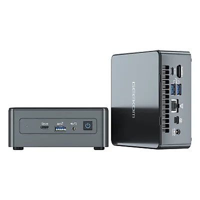 GEEKOM Mini IT11 PC Desktop Computer 8K HDMI 32GB 1TB M.2 SSD WiFi I7-11390H • $449