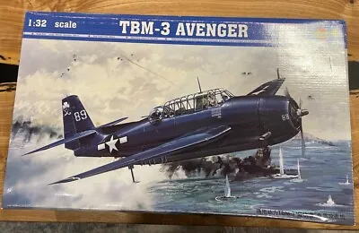 Trumpeter Models Military Aircraft 1/32 TBM-3 Avenger Sealed Parts • $125