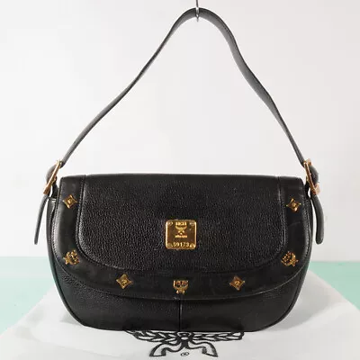 AUTHENTIC MCM Leather Shoulder Bag + Dust Bag • $59.99