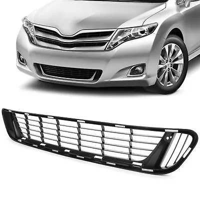 Black Bumper Grille For Toyota Venza Base XLE LE Sport Utility 4-Door 2013-2016 • $20.90