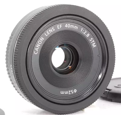 Canon EF 40mm F/2.8 STM Pancake AF Lens [Near Mint] From Japan #271 • $203.46