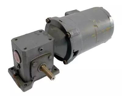 Boston Gear FU-B Motor 1/2 HP 1725 RPM 230/460V 3 Phase W/ F313-10-G1 Reducer • $229.99