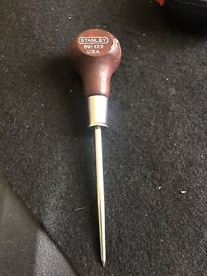 Vintage Stanley USA 69-122 Scratch Awl Hole Punch Woodworking Carpenter Tool USA • $8