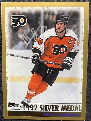 1999-00 Topps Magic Moments #282 Eric Lindros 1992 Silver Medal • $3.99