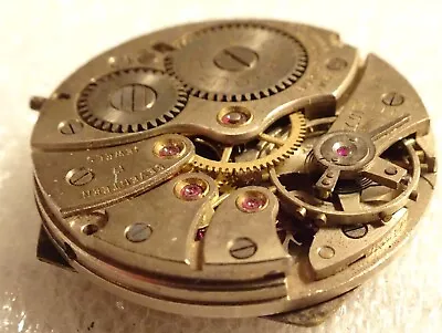 Vintage Buren Wristwatch Movement 17J Men's Parts Grand Prix • $29.99