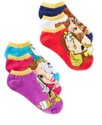 NEW Disney Women's No Show 6-Pack Socks • £10.60