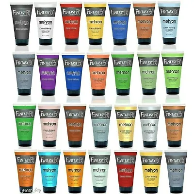 Mehron Fantasy Ffx  Water Base_cream Face Body Paint Stagehalloween Makeup !! • $7.75