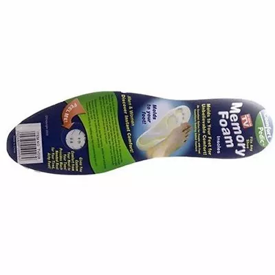 £2.99 • Buy New Shoes Memory  Insoles Unisex Sports Inner Soles Cushion Heel Arch Support 