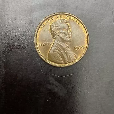 RARE 1969 S Double Die Lincoln Penny • $1699