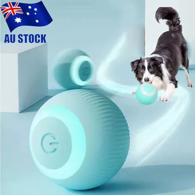 Automatic Rolling Ball Smart Cat Dog Toy Electric Pet Self-moving Kitten Game TK • $12.96