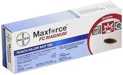 Bayer MAXFORCE FC MAGNUM - 5x More Power  -  Roach Killer Bait Gel • $14.95