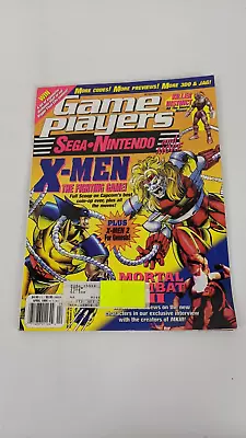 Game Players Sega Nintendo Vol.8 No.4 X-Men April 1995 • $14.99