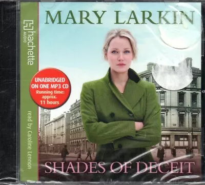 SHADES OF DECEIT BY Mary Larkin - MP3 CD Audiobook *NEW & SEALED* *Unabridged* • £4.99