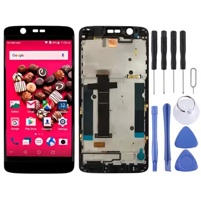 OEM LCD Screen For ZTE Axon 7 Mini / B2017 / B2017G  Full Assembly  Frame（Black) • $106.69