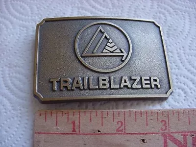 Mint* Vintage Chevrolet Trailblazer Belt Buckle Beautiful Brass GM Belt Buckle* • $16.99