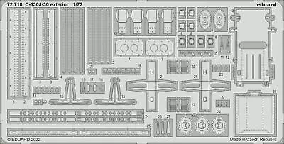 Eduard 1/72 C-130J-30 Exterior For ZVEZDA Kit 72718 • $26.99