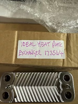 Ideal Isar 24he & Evo C22/24 Boiler Dhw Plate Heat Exchanger 173544 • £25