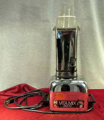 VitaMix Mixer Super 3600 W Action Dome & Spigot Juicer Blender Tested And Works • $90.25