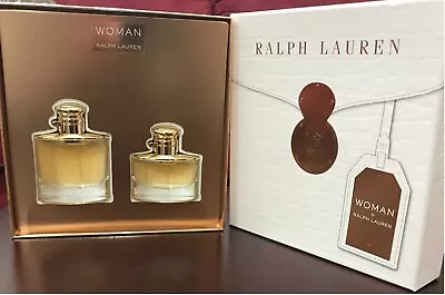 RALPH LAUREN WOMAN 2 Pcs GIFT SET EDP  1.7 Oz SP + EDP 1 Oz SPRAY • $71