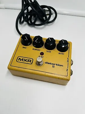 Vintage MXR Distortion II 2 Effects Pedal Good Condition Tested For POWER • $259.99