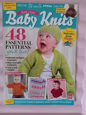 Baby Knits Magazine 48 Patterns New • £1.50