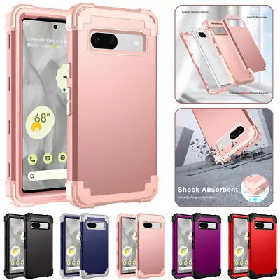 For Google Pixel 7 6 Pro 6 5 4 7A 6A 5A 4A 3 XL Case Shockproof Heavy Duty Cover • $13.49