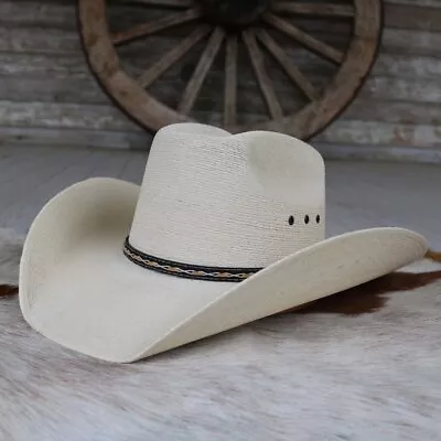 Stetson Square Palm Leaf Cowboy Hat • $58.95
