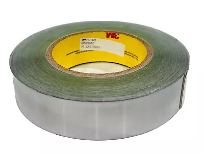 3M 420 Lead Foil Tape 1-1/4  Width X 36 Yd Length Dark Silver 6.8mil Thickness • $89.95