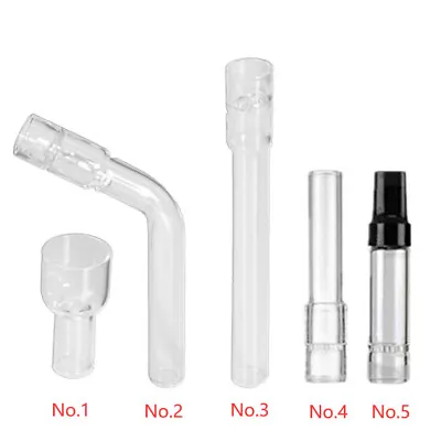 New Glass Aroma Tube With Plastic Stem Mouthpiece Tip For Arizer Solo Air • £5.19