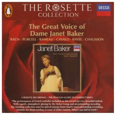 Janet Baker - The Great Voice Of Janet Baker - Janet Baker CD LKVG The Cheap The • £5.04