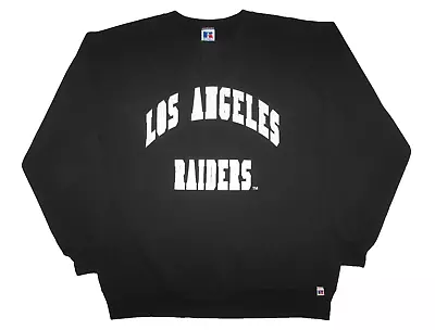 Los Angeles Raiders Russell Athletic 50/50 Sweatshirt Men's XL Vintage USA • $65.99