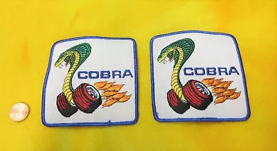 Set Of 2 - Ford Cobra Dealer Patches - Original Ford Mustang Patch - Rare • $28