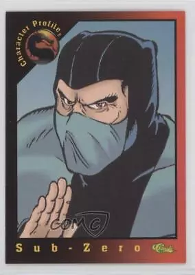 1994 Classic Mortal Kombat Character Profile Sub-Zero #6 0ba6 • $12.90