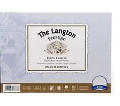 Daler Rowney Langton Prestige Block - Rough - 14  X 10  • £31.99