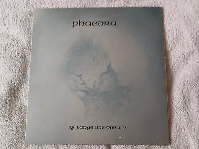 Plays Vg+/ Vg+  Tangerine Dream Lp  Phaedra 1974 Virgin 2010 G/f Sleeve Vg+ • £14